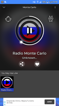 Baixar радио монте-карло 105.9 Música e áudio para Android captura de tela 3