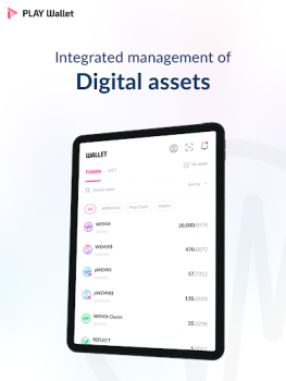 Baixar PLAY Wallet (WEMIX) Finanças para Android captura de tela 6