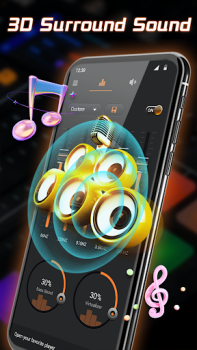 Baixar Equalizador-Reforço de graves Música e áudio para Android captura de tela 7