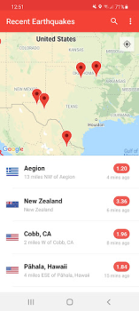 Baixar My Earthquake Alerts - Map Clima para Android captura de tela 4