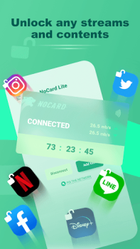 Baixar NoCard VPN Lite - VPN Proxy Ferramentas para Android captura de tela 4