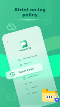 Baixar NoCard VPN Lite - VPN Proxy Ferramentas para Android captura de tela 5