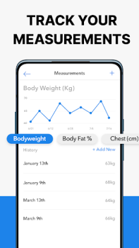 Baixar Hevy - Diario de Treino Gym Saúde e Bem-estar para Android captura de tela 6