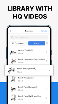 Baixar Hevy - Diario de Treino Gym Saúde e Bem-estar para Android captura de tela 7