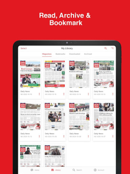 Baixar Daily News Notícias e Revistas para Android captura de tela 4
