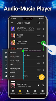 Baixar Leitor de áudio de música Música e áudio para Android captura de tela 3