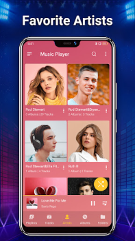 Baixar Leitor de áudio de música Música e áudio para Android captura de tela 4