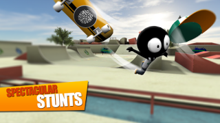 Baixar Stickman Skate Battle Jogos de esporte para Android captura de tela 5