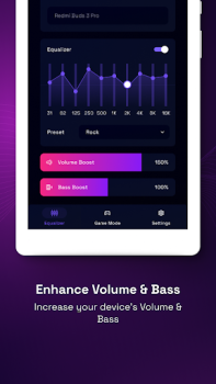 Baixar Volume Booster - Equalizer Pro Música e áudio para Android captura de tela 6