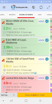 Baixar Earthquake Network Contato para Android captura de tela 3