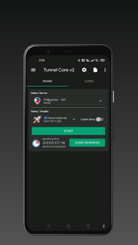 Baixar Tunnel Core v2: Fast & Secure Ferramentas para Android captura de tela 2