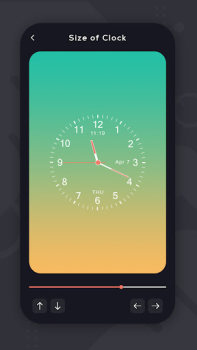 Baixar Relógio analógico Personalização para Android captura de tela 6