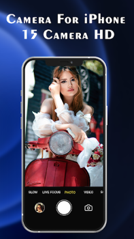 Baixar Camera For iPhone 15 Camera HD Foto para Android captura de tela 2