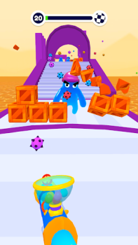 Baixar Blob Shooter 3D — Golpe Letal Jogos de ação para Android captura de tela 2