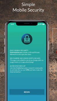 Baixar My Mobile Secure VPN Ferramentas para Android captura de tela 3