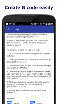 Baixar G-code Generator Emprego para Android captura de tela 4