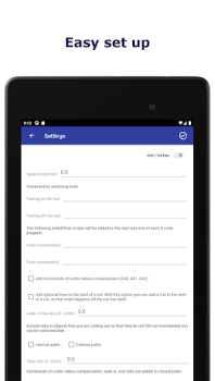 Baixar G-code Generator Emprego para Android captura de tela 5