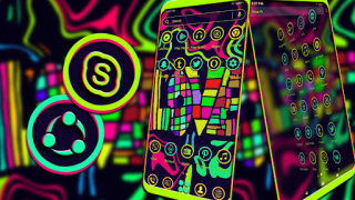 Baixar Graffiti Love Art Theme Personalização para Android captura de tela 2