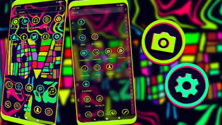 Baixar Graffiti Love Art Theme Personalização para Android captura de tela 3