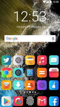 Baixar Galaxy S22 Ultra Theme Personalização para Android captura de tela 4