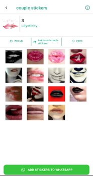 Baixar +18 Stickers for Whatsapp Personalização para Android captura de tela 3