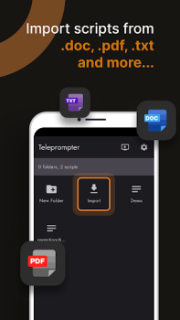 Baixar Teleprompter para vídeo Ferramentas para Android captura de tela 4