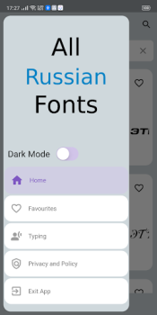 Baixar All Russian Fonts Personalização para Android captura de tela 4