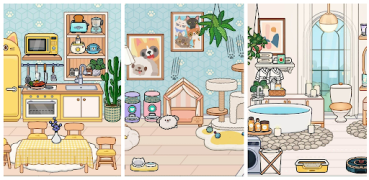 Baixar Toca Boca House Ideas Personalização para Android captura de tela 3