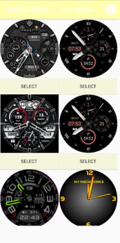 Baixar Amazfit T Rex / 2 / Pro WFace Personalização para Android captura de tela 3