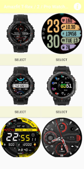 Baixar Amazfit T Rex / 2 / Pro WFace Personalização para Android captura de tela 4
