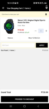 Baixar Skmei Watch Store Compras para Android captura de tela 4