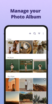 Baixar Galeria de fotografias, vídeos Foto para Android captura de tela 2