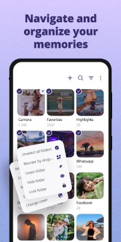 Baixar Galeria de fotografias, vídeos Foto para Android captura de tela 3