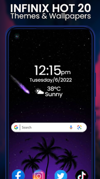 Baixar Infinix Launcher for Android Personalização para Android captura de tela 2