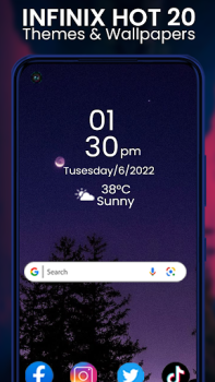 Baixar Infinix Launcher for Android Personalização para Android captura de tela 5