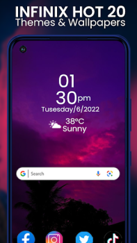 Baixar Infinix Launcher for Android Personalização para Android captura de tela 6