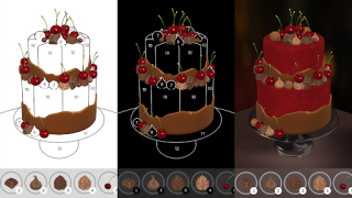 Baixar Cake Coloring 3D Educacional para Android captura de tela 5