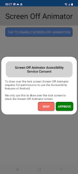 Baixar Screen Off Animator Personalização para Android captura de tela 2