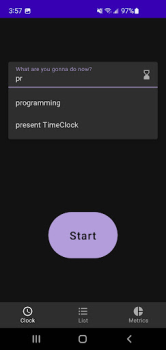 Baixar Time Clock Emprego para Android captura de tela 2