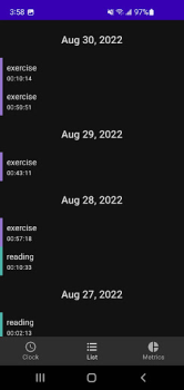 Baixar Time Clock Emprego para Android captura de tela 5