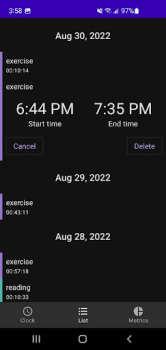 Baixar Time Clock Emprego para Android captura de tela 6