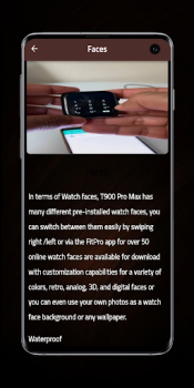 Baixar smart watch T900 Pro Max Guide Emprego para Android captura de tela 2