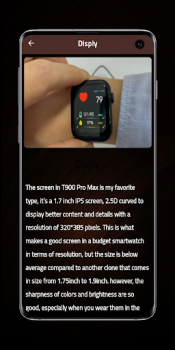Baixar smart watch T900 Pro Max Guide Emprego para Android captura de tela 5