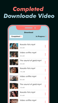 Baixar All Video Downloader App Editores e Reprodutores de Vídeo para Android captura de tela 3