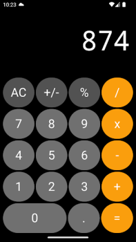 Baixar iOS Calculator Personalização para Android captura de tela 3