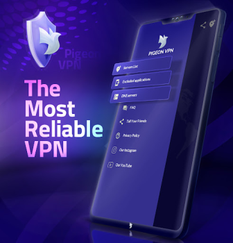 Baixar Pigeon VPN - Ultimate & Fast Ferramentas para Android captura de tela 3