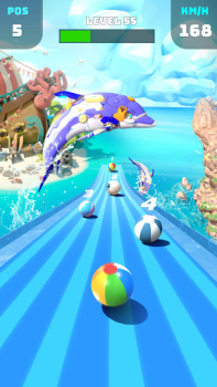 Baixar Racing Ball Master 3D Raça para Android captura de tela 2