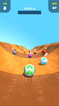 Baixar Racing Ball Master 3D Raça para Android captura de tela 5