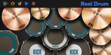 Baixar Real Drum: bateria eletrônica Música para Android captura de tela 6