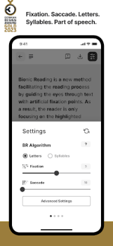 Baixar Bionic Reading® Livros e Referências para Android captura de tela 4